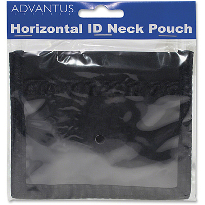 Advantus Horizontal ID/Convention Neck Pouch (AVT75452)