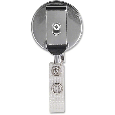 Advantus Premier Retractable Heavy Duty ID Reel With Badge Clip (AVT75406)