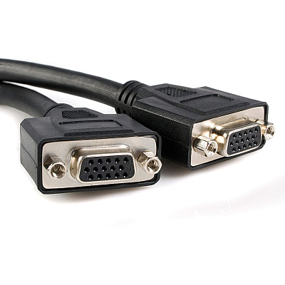 StarTech 8in Lfh 59 To Dual Vga Dms 59 Cable (DMSVGAVGA1)