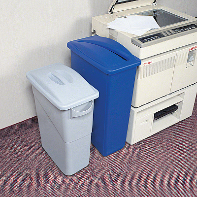 Rubbermaid Commercial Slim Jim Paper Recycling Container Lid (RCP270388BE)