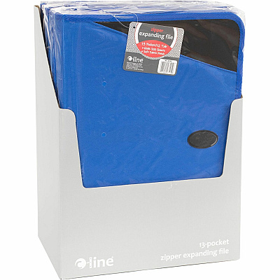 C-Line Expanding File with Zipper Closure (CLI48105)