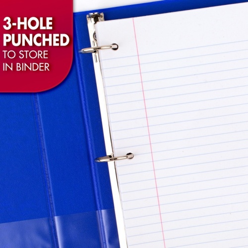Mead 3-Hole Punched Wide-ruled Filler Paper (15200)
