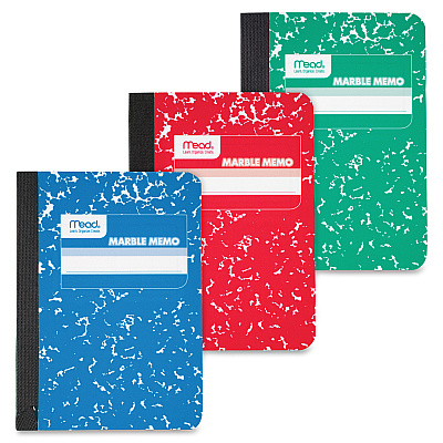 Mead Square Deal Colored Memo Book (MEA45417)