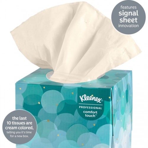 Kleenex Kimberly-Clark Facial Tissue With Boutique Pop-Up Box (21270BX)