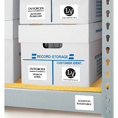 Avery Laser Inkjet Printer Permanent ID Labels (AVE6572)