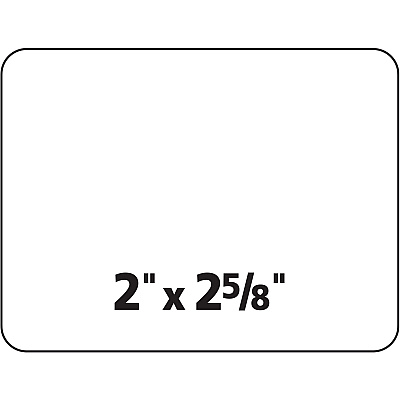 Avery Laser Inkjet Printer Permanent ID Labels (AVE6572)