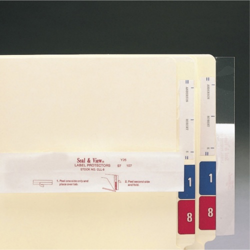Smead Seal and View Label Protectors (67608)