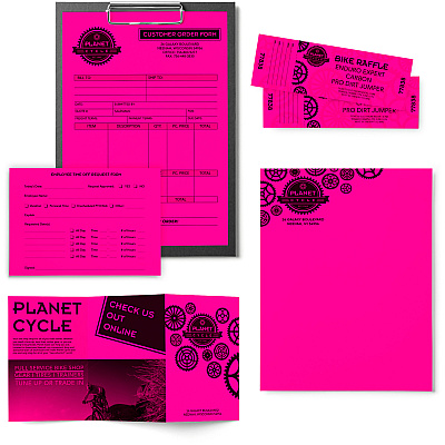 Astrobrights Color Paper - Fuchsia (WAU22681)