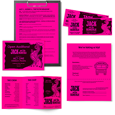 Astrobrights Color Paper - Fuchsia (WAU22681)