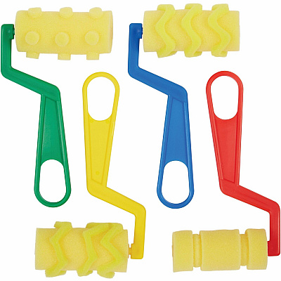 Creativity Street Foam Pattern Paint Rollers (PAC5170)