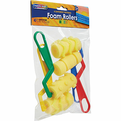 Creativity Street Foam Pattern Paint Rollers (PAC5170)
