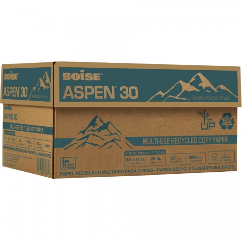 Aspen 30 Multi-Use 3HP Copy Paper - White (054901P)