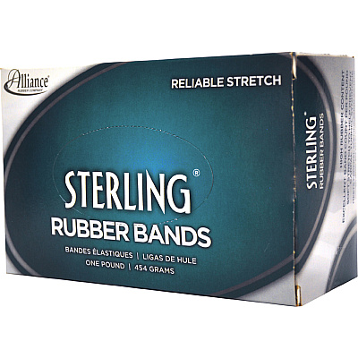 Alliance Rubber 25055 Sterling Rubber Bands - Size #105