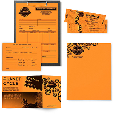 Astrobrights Color Paper - Orange (WAU22651)