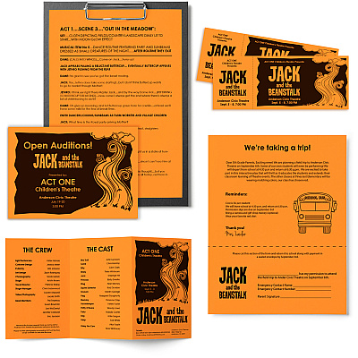 Astrobrights Color Paper - Orange (WAU22651)