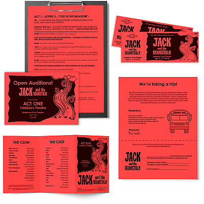 Astrobrights Color Copy Paper - Rocket Red (WAU22641)