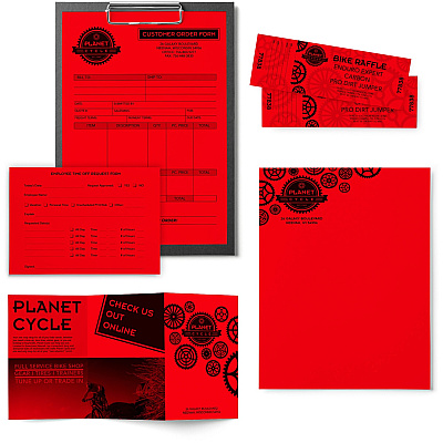Astrobrights Color Paper - Red (WAU22551)
