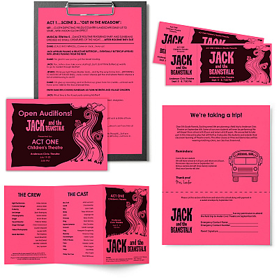 Astrobrights Color Paper - Pink (WAU22119)