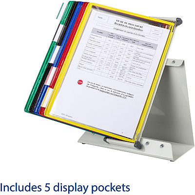 Tarifold 5-Pocket Wall-mountable Unit Display Starter Set (TFIW290)