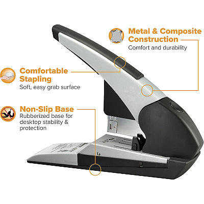 Bostitch Auto180 Xtreme Duty Automatic Stapler (BOSB380HDBLK)