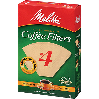 Melitta Super Premium No. 4 Coffee Filters (MLA624602)