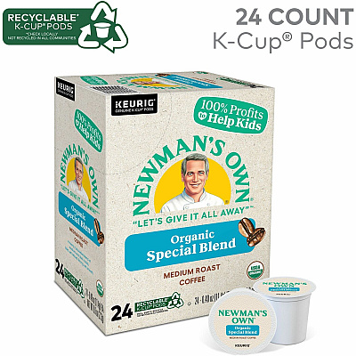 Newman's Own Organics K-Cup Organics Special Blend Coffee (GMT4050)