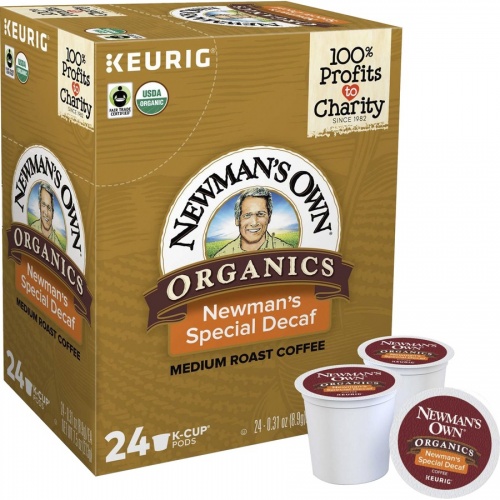 Newman's Own Organics K-Cup Special Decaf Coffee (4051)