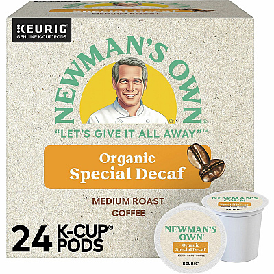 Newman's Own Organics K-Cup Special Decaf Coffee (GMT4051)