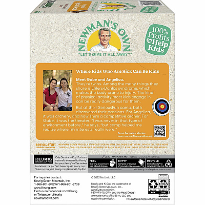 Newman's Own Organics K-Cup Special Decaf Coffee (GMT4051)
