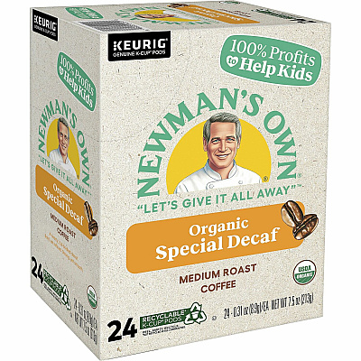 Newman's Own Organics K-Cup Special Decaf Coffee (GMT4051)