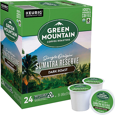 Green Mountain Coffee Roasters K-Cup Sumatra Reserve Coffee (GMT4060)