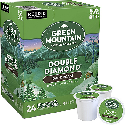 Green Mountain Coffee Roasters K-Cup Double Diamond Coffee (GMT4066)
