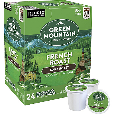 Green Mountain Coffee Roasters K-Cup French Roast Coffee (GMT6694)