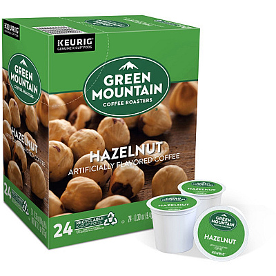 Green Mountain Coffee Roasters K-Cup Hazelnut Coffee (GMT6792)
