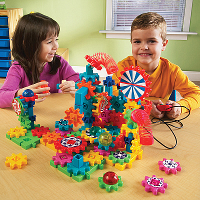 Gears!Gears!Gears! Lights & Action Building Set (LRNLER9209)