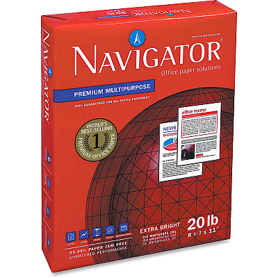 Navigator Premium Multipurpose Trusted Performance Paper - Extra Opacity - White (SNANMP1120)