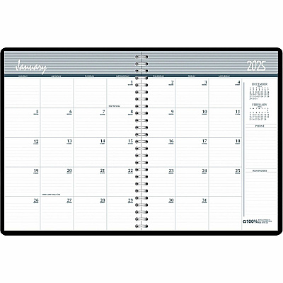 House of Doolittle 14-month Classic Wirebound Monthly Planner (26207)