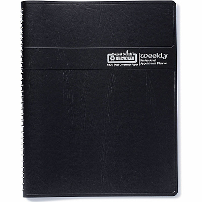 House of Doolittle Black Professional Weekly Planner (27202)
