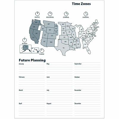 House of Doolittle Black Professional Weekly Planner (27202)