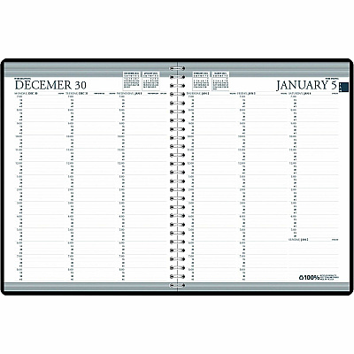 House of Doolittle Black Professional Weekly Planner (27202)