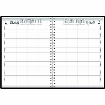 House of Doolittle 4-Person Embossed Cover Daily Appointment Book (28202)
