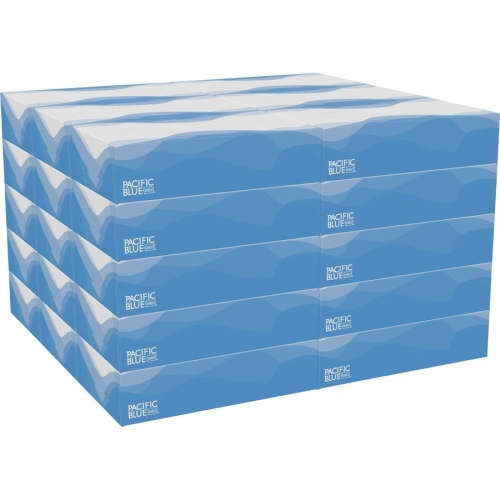 Pacific Blue Select Facial Tissue by GP Pro - Flat Box (48100)