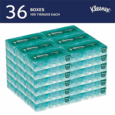 Kleenex Kimberly-Clark Facial Tissue With Pop-Up Dispenser (KCC21400)