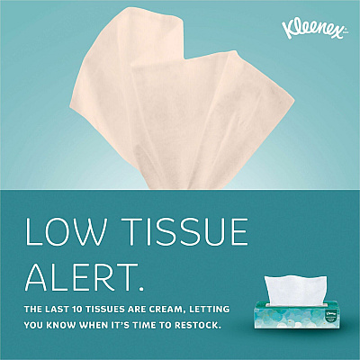 Kleenex Kimberly-Clark Facial Tissue With Pop-Up Dispenser (KCC21400)