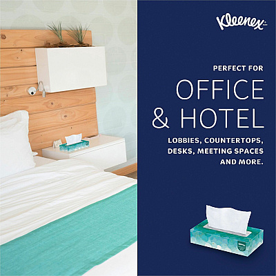 Kleenex Kimberly-Clark Facial Tissue With Pop-Up Dispenser (KCC21400)