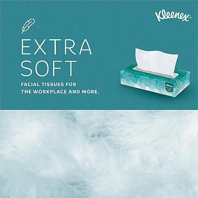 Kleenex Kimberly-Clark Facial Tissue With Pop-Up Dispenser (KCC21400)