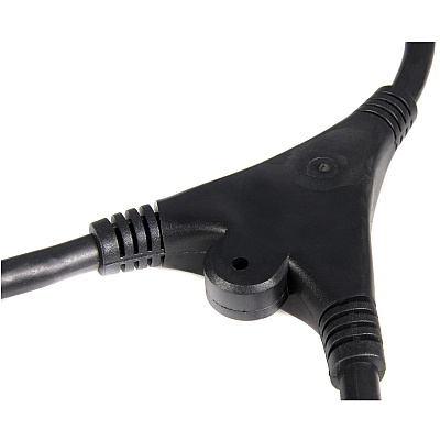 StarTech 10ft Power Extension Cord C14 To 2x C13 (PXT100Y)