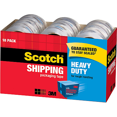 Scotch Heavy-Duty Shipping/Packaging Tape (MMM385018CP)