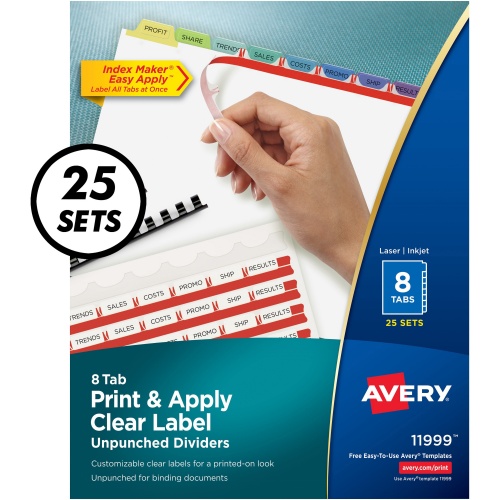 Avery Index Maker Index Divider (11999)