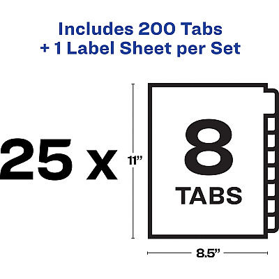 Avery Index Maker Index Divider (AVE11999)